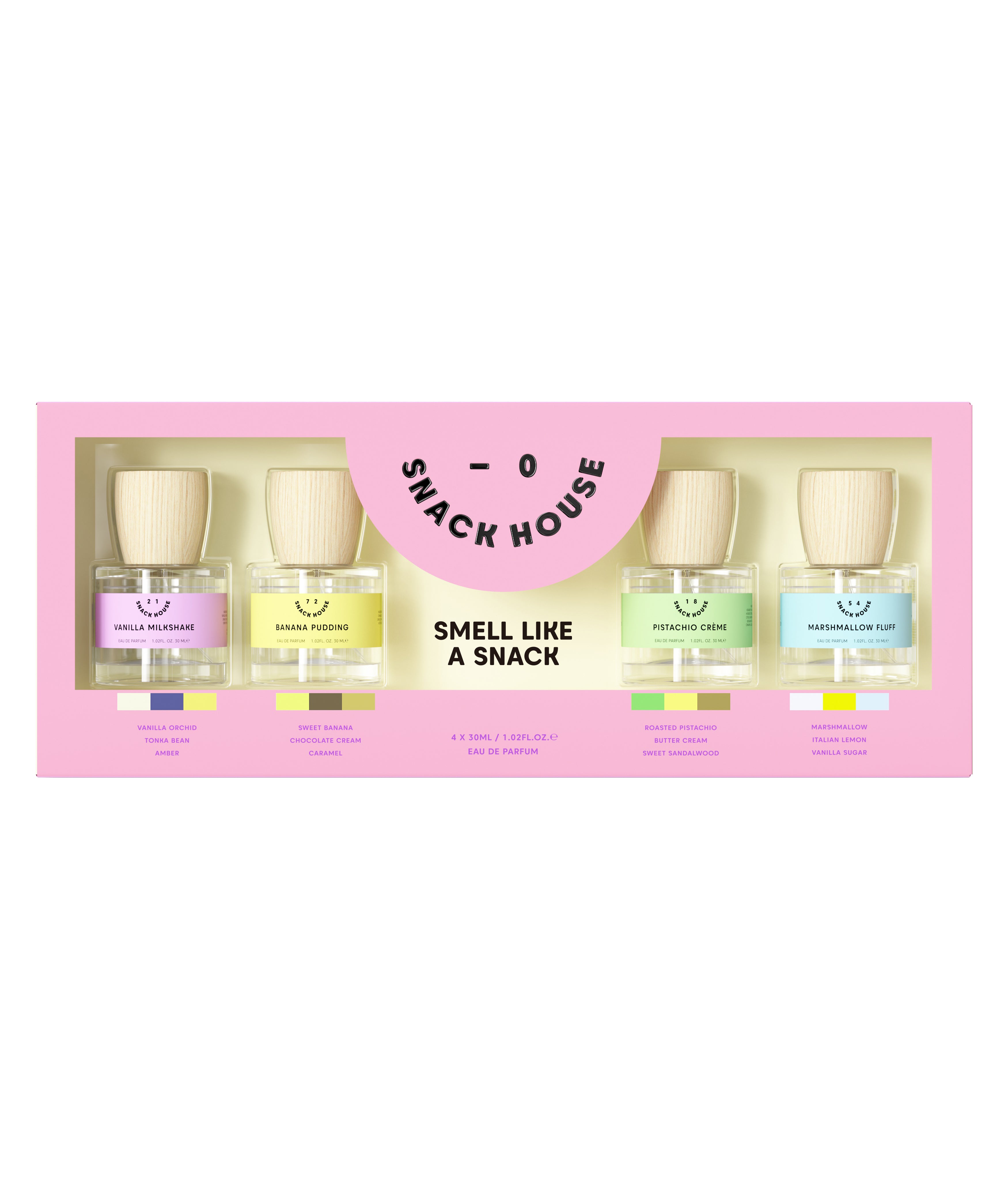 Dessert Scent Gift Set 4×30ml