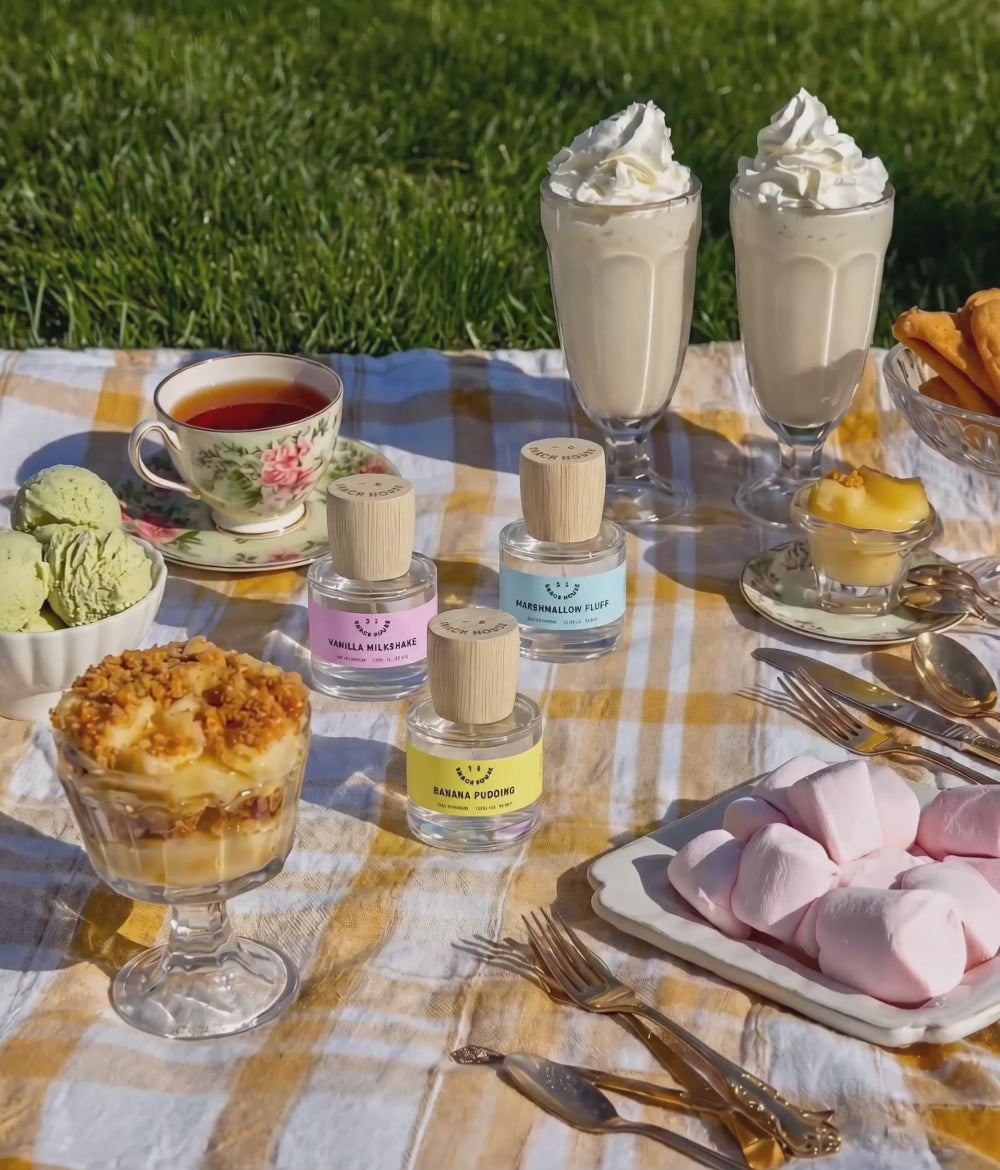 Load video: DESSERT FRAGRANCE GIFT SET 4 × 30 ml EDP